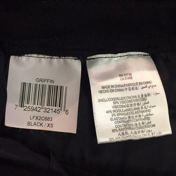 BCBGMaxAzria Black Griffen Jogger Pants Size XS - Picture 7 of 7